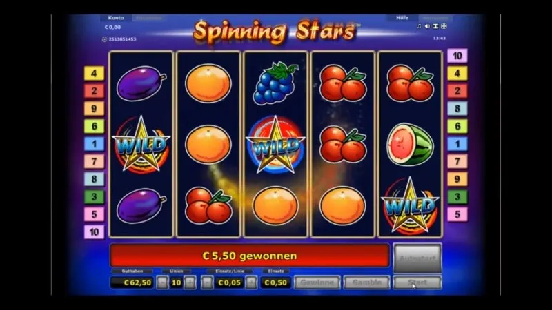 slot picture Игровой автомат Spinning Stars
