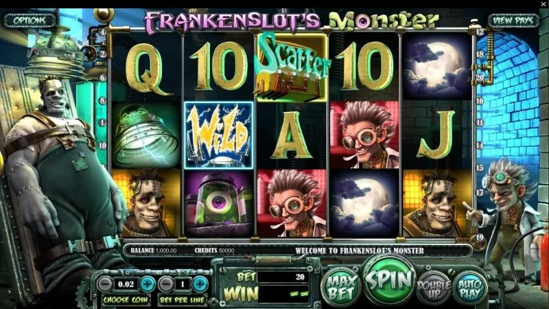Игровой автомат Frankenslots Monster