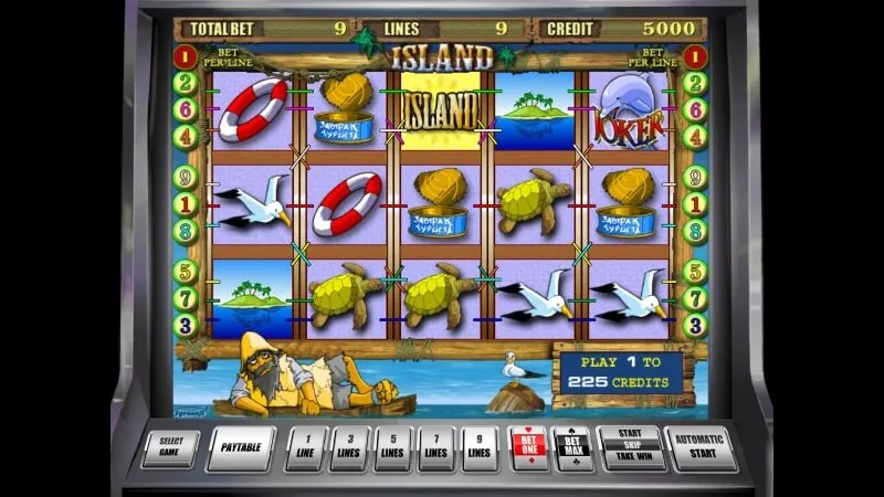 slot picture Игровой автомат Island