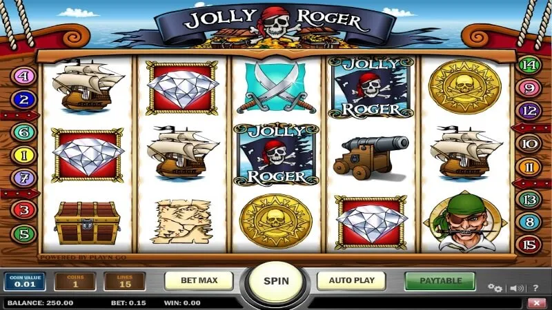 slot picture Игровой автомат Jolly Roger