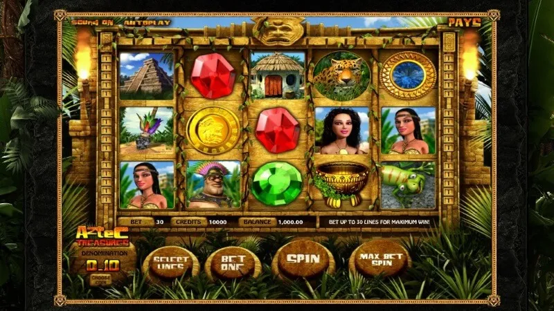 slot picture Игровой автомат Aztec Treasures