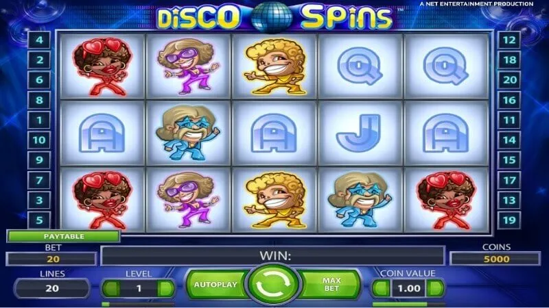 slot picture Игровой автомат Disco Spins