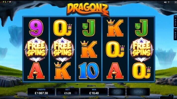 dragons-free-spins