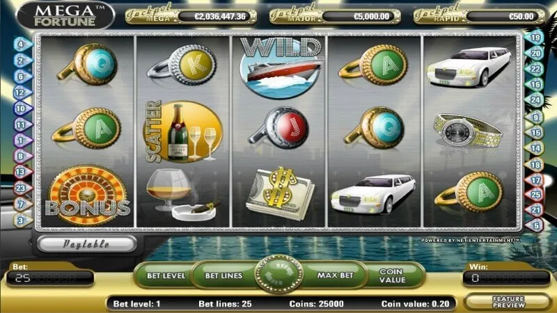 slot picture Игровой автомат Mega Fortune