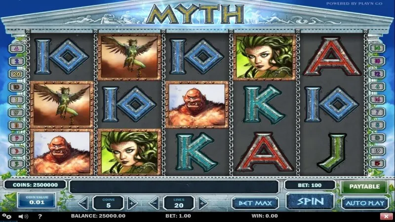 slot picture Игровой автомат Myth