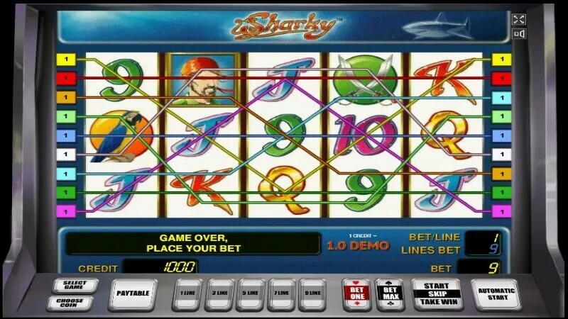 slot picture Игровой автомат Sharky