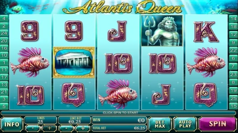Игровой автомат Аtlantis Queen