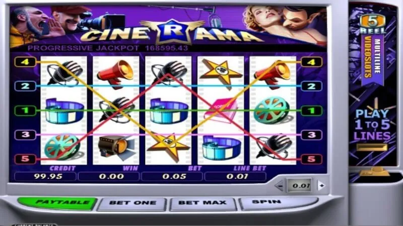 slot logo Игровой автомат Сinerama