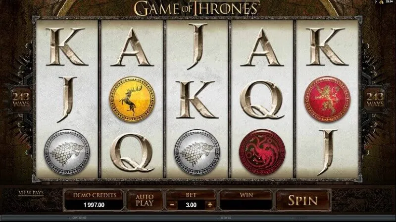Игровой автомат Game Of Thrones