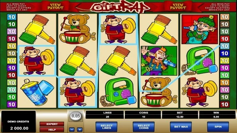 slot picture Игровой автомат Gift Rap