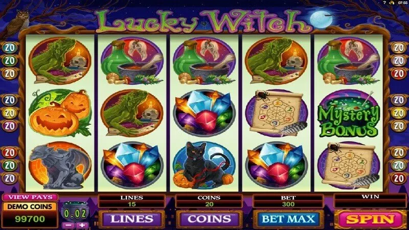 slot picture Игровой автомат Lucky Witch