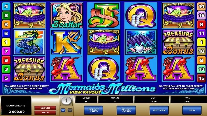 slot picture Игровой автомат Mermaids Millions