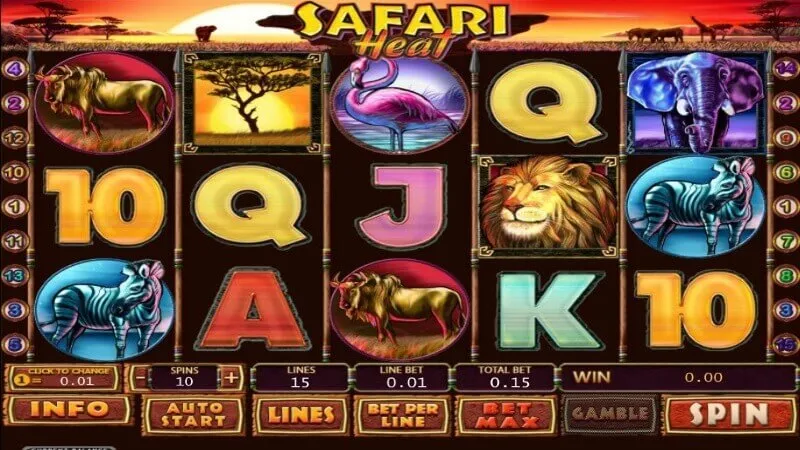 slot picture Игровой автомат Safari Heat