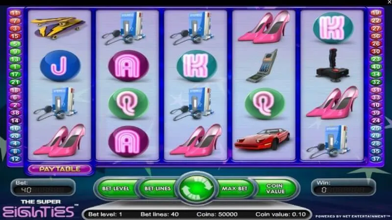 slot picture Игровой автомат Super Eighties