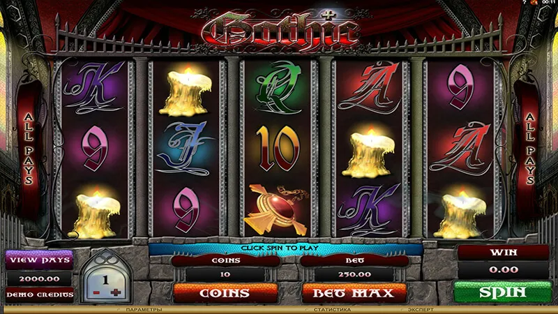 slot picture Игровой автомат Gothic