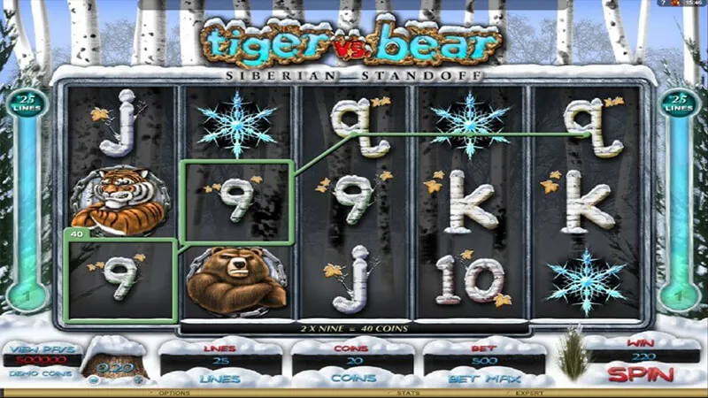 slot picture Игровой автомат Tiger vs Bear
