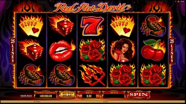 Игровой автомат Red Hot Devil